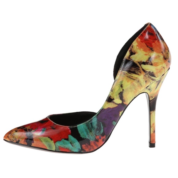 Steve‎ Madden Women's Groovi, Floral Multi Size 8 - Picture 15 of 15